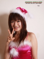 Sexy santa asian see you hot pussy