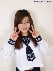 Schoolgirl white panty asian Girl Photo Set