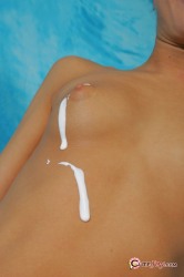 teenage beauty wanting more cream