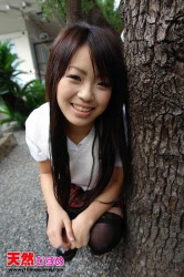 Asian schoolgirl show pink vagina